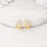 Brass Star Stud Earrings S925 Silver Pin Jewelry Making Supplies