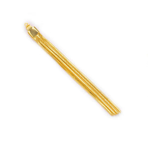 Brass Tassel Charms Pendants for Jewelry Making