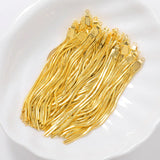 Brass Tassel Charms Pendants for Jewelry Making