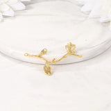 Brass Twig Charms Pendants Necklace Bracelet Earring DIY Jewelry Making Supplies
