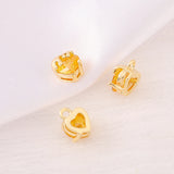 Heart Charms Pendants Necklace Bracelet Earring Diy Jewelry Parts