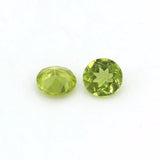 1.7mm Peridot Round Cut Loose Gemstone for Necklace Ring
