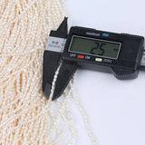 Mini Rice Pearl Strand 2-2.5mm for DIY Jewelry