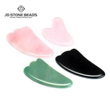 Rose Quartz Jade GuaSha Scraping Board Massage Tool