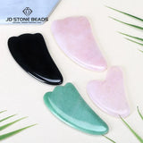 Rose Quartz Jade GuaSha Scraping Board Massage Tool