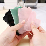 Rose Quartz Jade GuaSha Scraping Board Massage Tool
