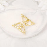 Brass Circular Connecters Necklace and Bracelet Diy Jewelry Accessories