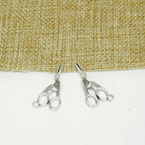 Sewing Scissors Charms Tibetan Silver Pendants