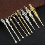 Retro Ear Pick Beauty Ear Pick Portable Car Keychain Pendant