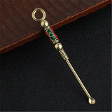 Retro Ear Pick Beauty Ear Pick Portable Car Keychain Pendant