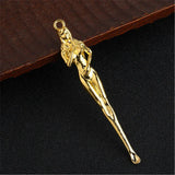 Retro Ear Pick Beauty Ear Pick Portable Car Keychain Pendant