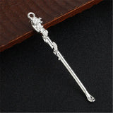 Retro Ear Pick Beauty Ear Pick Portable Car Keychain Pendant