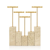 Yellow Plaster Earring Jewelry Display Stand