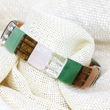Mix-Stone Natural Stone Beaded Bracelet 7.5 inch