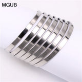 70mm Stainless Steel Bracelet Set for Women