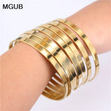 70mm Stainless Steel Bracelet Set for Women