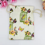 Small Burlap Drawstring Bags, 10pcs, Wedding Party Candy Gift Bags
