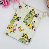 Small Burlap Drawstring Bags, 10pcs, Wedding Party Candy Gift Bags