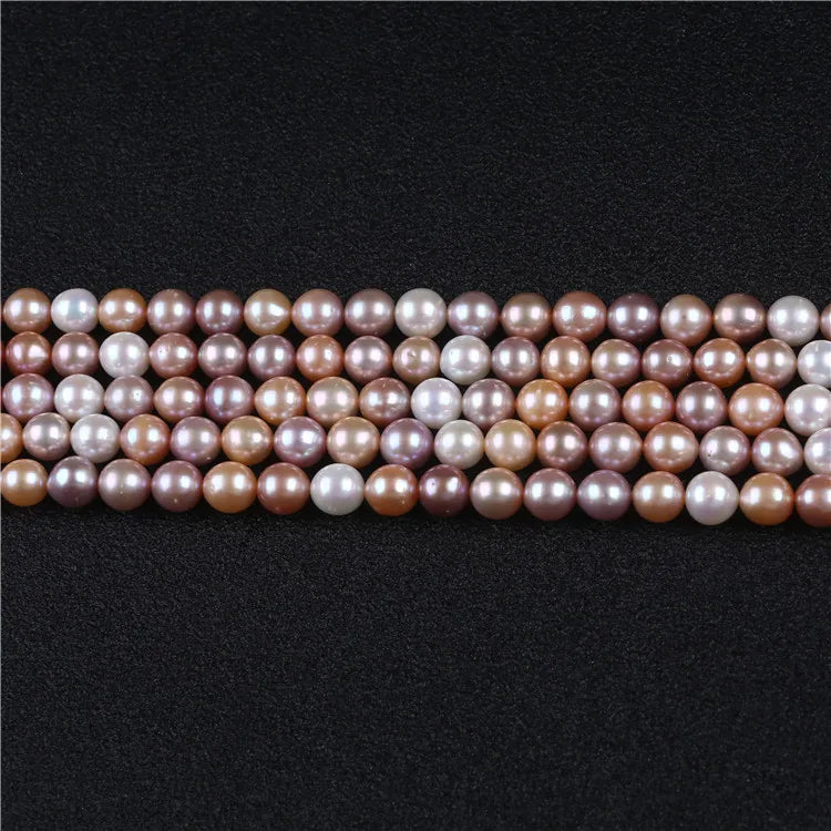 7-8mm Freshwater Potato Pearls Beads String