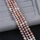 7-8mm Freshwater Potato Pearls Beads String