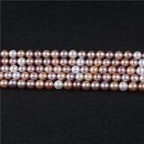 7-8mm Freshwater Potato Pearls Beads String