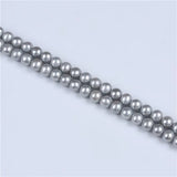 9-10mm Gray Potato Freshwater Pearls Beads String