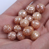 10-11mm Freshwater Peach Caved FW Loose Pearls