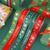 Christmas Ribbon spot bronzing polyester ribbon holiday decoration