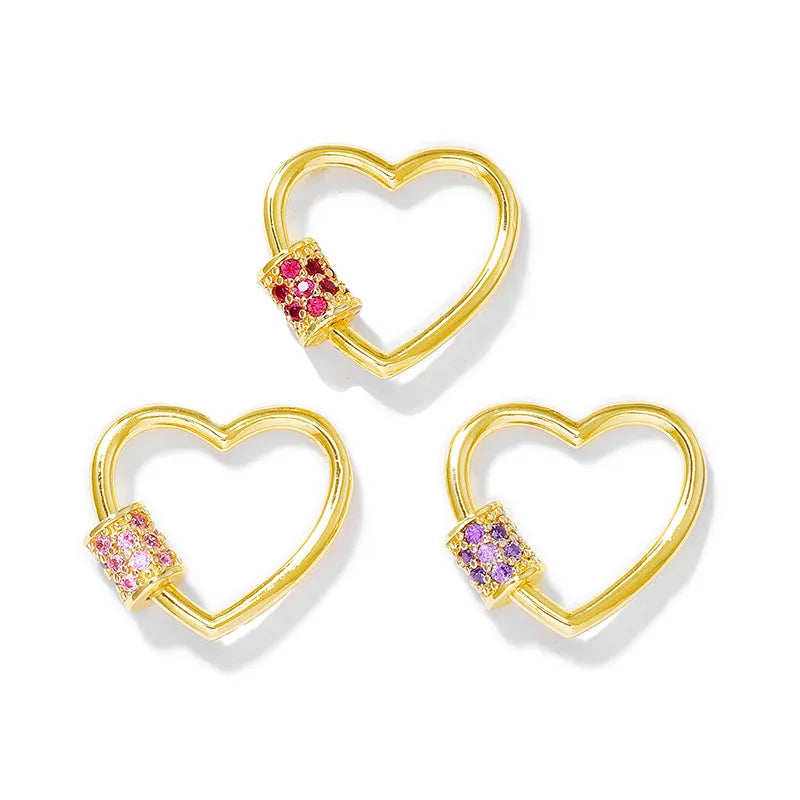 Heart Clasps For Jewelry Making