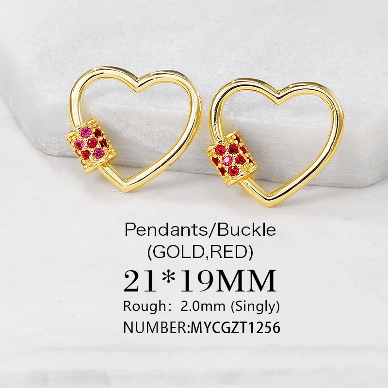 Heart Clasps For Jewelry Making