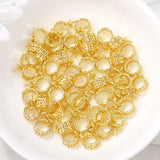 Brass Loose Beads Necklace and Bracelet DIY Jewelry Making Supplies