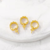 Brass Loose Beads Necklace and Bracelet DIY Jewelry Making Supplies
