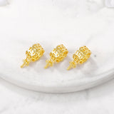 Brass Loose Beads Necklace and Bracelet DIY Jewelry Making Supplies