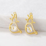 Deer Charms Pendants Jewelry Set