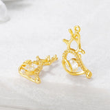 Deer Charms Pendants Jewelry Set