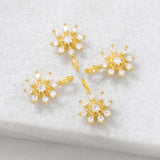 Snowflakes Charms Pendants Necklace Bracelet Earring Diy Jewelry Accessories
