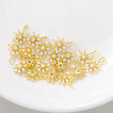 Snowflakes Charms Pendants Necklace Bracelet Earring Diy Jewelry Accessories
