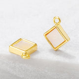 Brass Seashells Charms Pendants Necklace Bracelet Earring Diy Jewelry