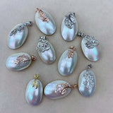 Colorful Mabe Pearl Freshwater Pearl Pendant Jewelry