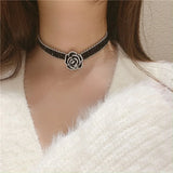 Fairy Crystal Zircon Pearl Necklace for Women