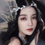 Fairy Chain Headband Boho Hair Decor Women Forehead Shinning Headpiece