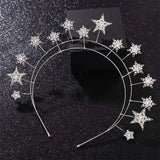 Crystal Bridal Hair Tiara Wedding Hair Accessories Rhinestone Hairband