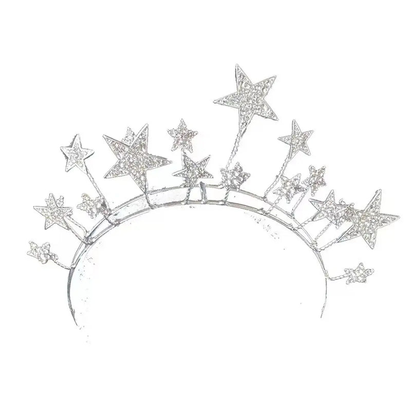Crystal Bridal Hair Tiara Wedding Hair Accessories Rhinestone Hairband