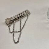 Fairy Grunge Metal Hairpin Chain Pendant Clip Vintage Kpop Jewelry