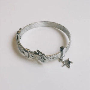 Fairy Grunge Style Charm Bracelet Star Pendant Y2K Steampunk Jewelry