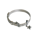 Fairy Grunge Style Charm Bracelet Star Pendant Y2K Steampunk Jewelry