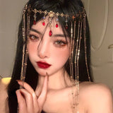 Crystal Headband Retro Fairy Halloween Headdress Women Hair Accessories