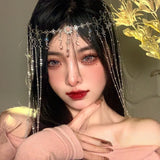 Crystal Headband Retro Fairy Halloween Headdress Women Hair Accessories