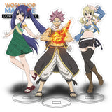 Fairy Tail Anime Characters Acrylic Display Stand Model Board Desk Decoration