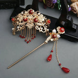 Chinese Style Fairy Tassel Hair Clip for Women